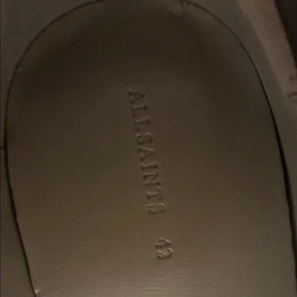 AllSaints NIB Harmon Winehous Slip-On Loafers Loafers & Slip-Ons display picture 1